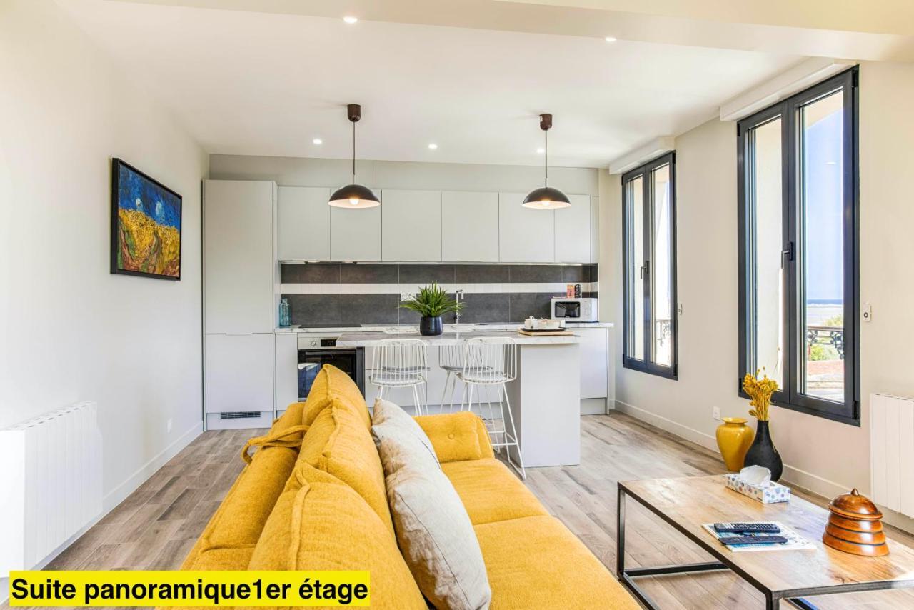 Residence La Vague- Appartements Grand Confort -Vue Mer - 2 A 6 Personnes Houlgate Esterno foto